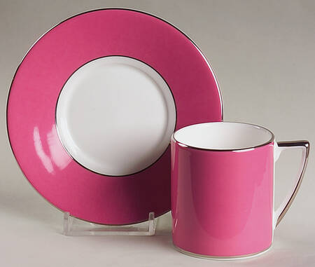 Jasper Conran Colours Flat Demitasse Cup & Saucer Set