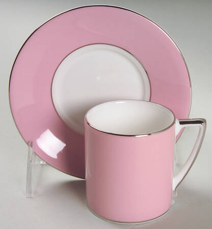 Jasper Conran Colours Flat Demitasse Cup & Saucer Set