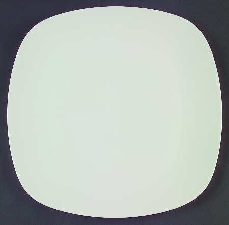 Minimal Chalk Square Dinner Plate