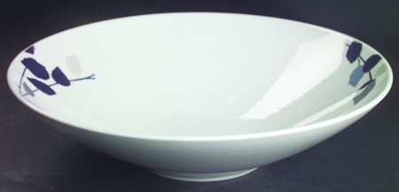 Minimal Indigo 12" Large Salad Serving Bowl