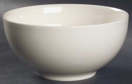 Plain Ivory Individual Salad Bowl