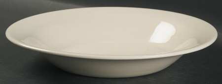 Plain Ivory 10" Individual Pasta Bowl