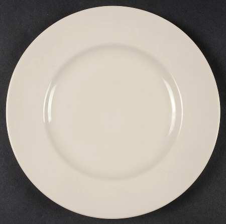 Plain Ivory Salad Plate