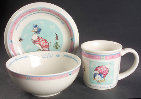 Jemima Puddle Duck (3 Piece) Child's Set