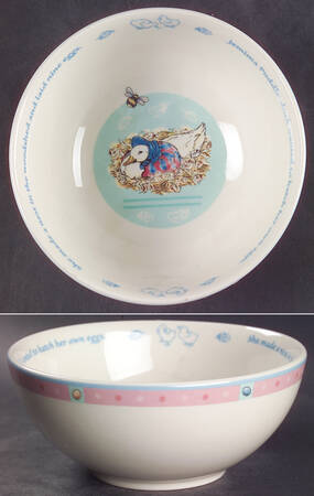 Jemima Puddle Duck Child's Bowl