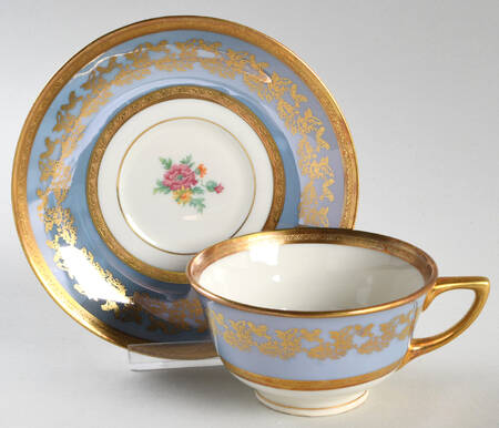 WHD27 Footed Cup & Saucer Set