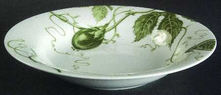 Ormonde Green Large Rim Soup Bowl