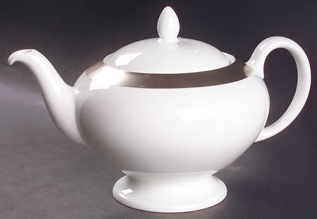 Satine Platinum Teapot & Lid