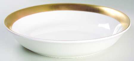 Satine Gold Coupe Soup Bowl