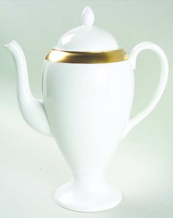 Satine Gold Coffee Pot & Lid