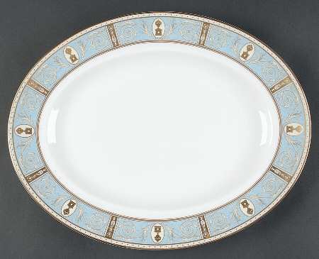 Chatsworth 13" Oval Serving Platter