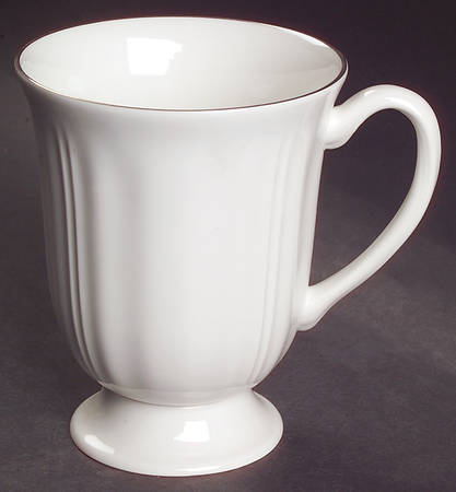 Queen's White Mug