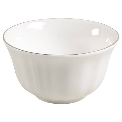 Queen's White Coupe Cereal Bowl