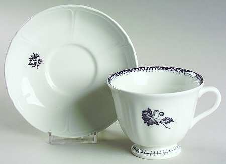 Ludlow Footed Cup & Saucer Set