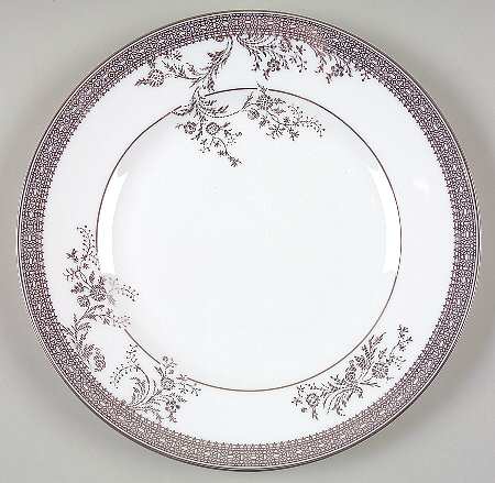 Vera Lace Platinum Salad Plate