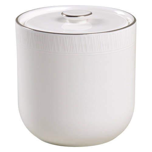Modern Graphic Sugar Bowl & Lid