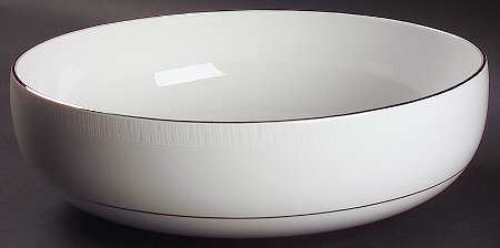 Modern Graphic 12" Round Vegetable Bowl