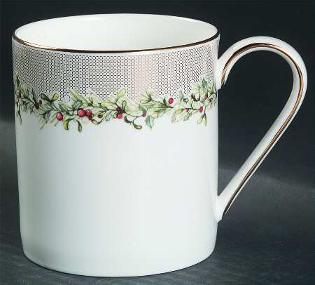 Holly Wreath Mug