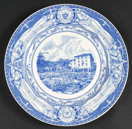 University of Texas Blue by Wedgwood