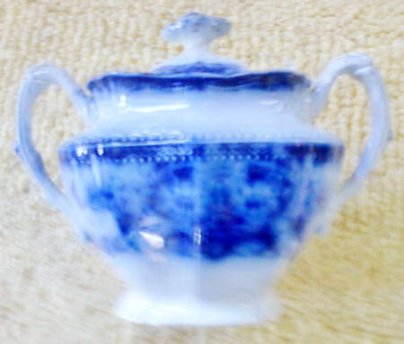 Seville (No Gold) Sugar Bowl & Lid