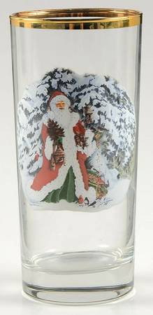 Father Christmas 14 Oz Glassware Tumbler