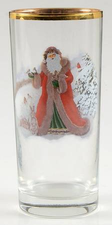 Father Christmas 14 Oz Glassware Tumbler