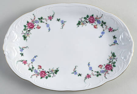 WAV51 12" Oval Serving Platter