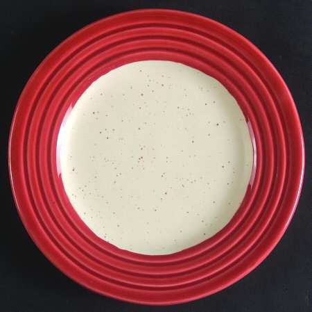Summerstone Falls Horizon Red Salad/Dessert Plate
