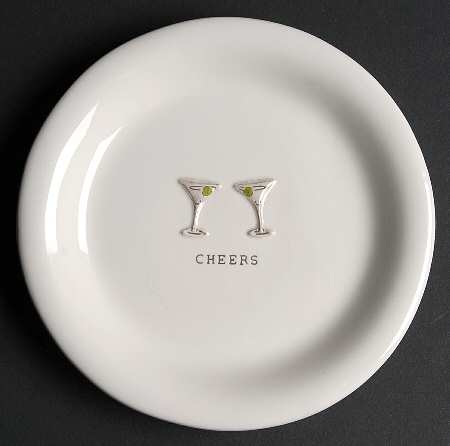 Cheers Canape Plate