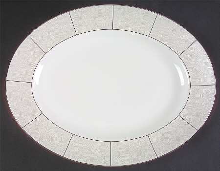 Shagreen 13" Oval Serving Platter