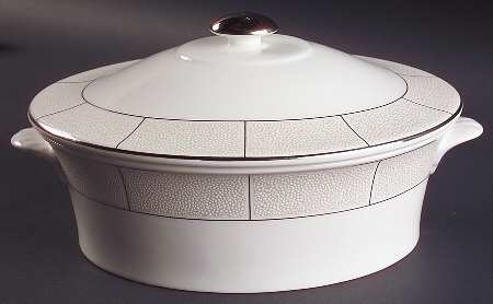 Shagreen Oval Covered Vegetable