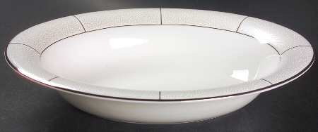 Shagreen 9" Oval Vegetable Bowl