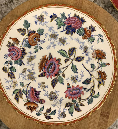 Tonquin Multicolor (Scalloped, Brown Trim) by Wedgwood