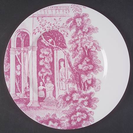 After Landscape Dinner Plate