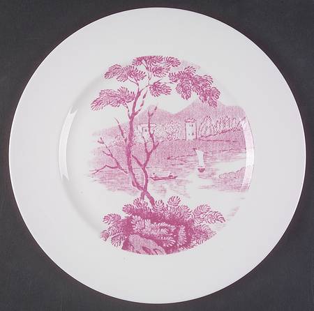 After Landscape Dinner Plate