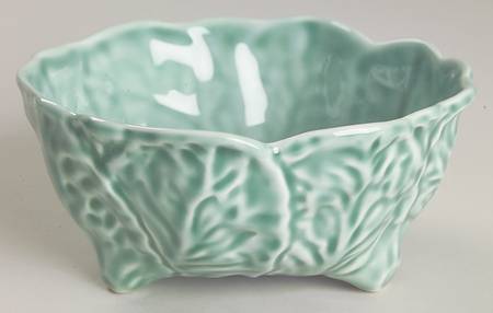 Spring Green Open Sugar Bowl