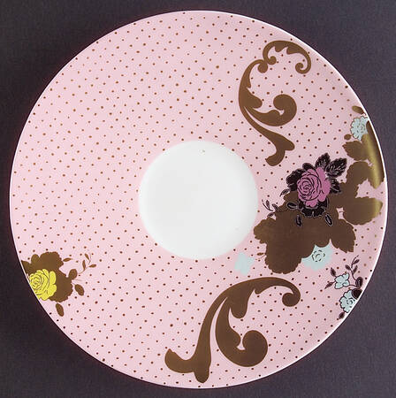 Ethereal Decorated Saucer by Wedgwood