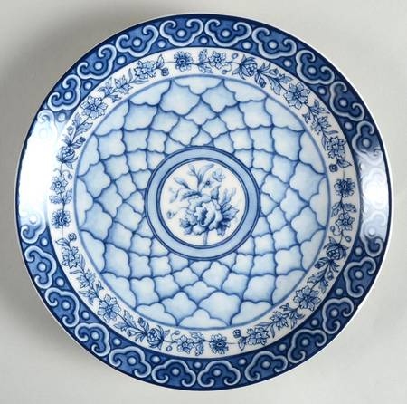 Blue Reverie Salad Plate