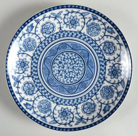 Blue Reverie Salad Plate