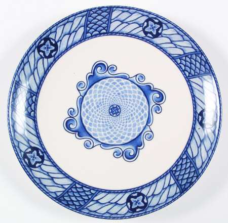 Blue Reverie Dinner Plate