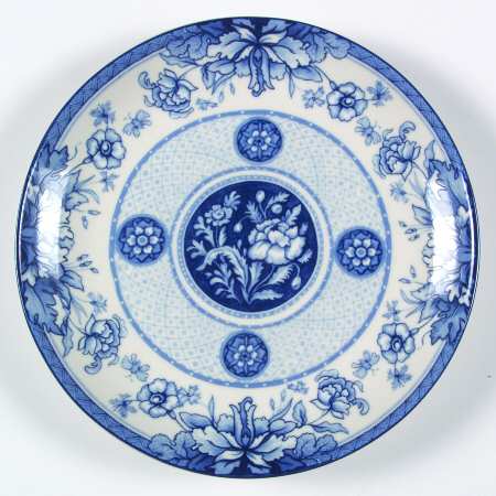 Blue Reverie Salad Plate