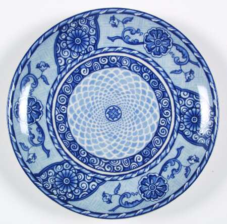 Blue Reverie Salad Plate