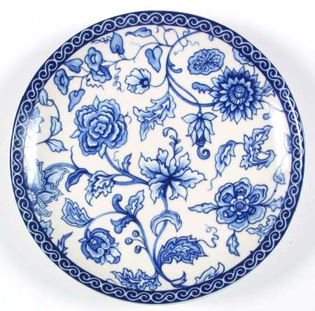 Blue Reverie Salad Plate