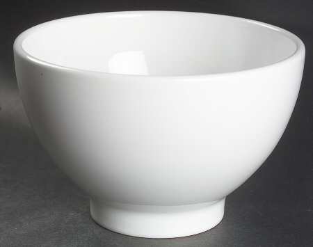 Belvedere White 6" All Purpose Bowl