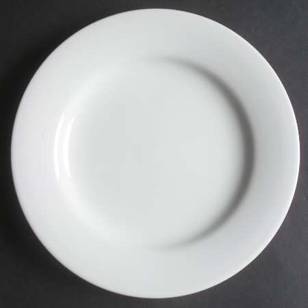 Belvedere White Salad Plate