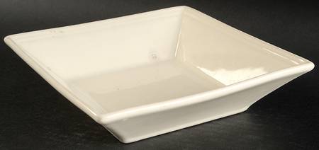 Hudson Cream Square Cereal Bowl