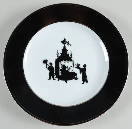 Chinoiserie Salad Plate