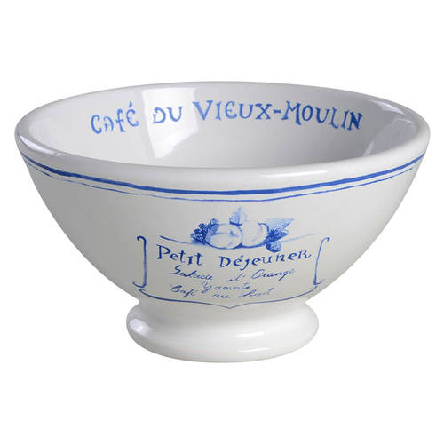 A la Carte Collection Blue Pedestal Bowl