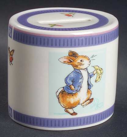 Peter Rabbit New Look Round Money Box