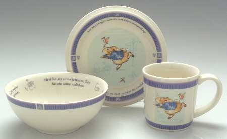 Peter Rabbit New Look (3 Piece) Child's Set
